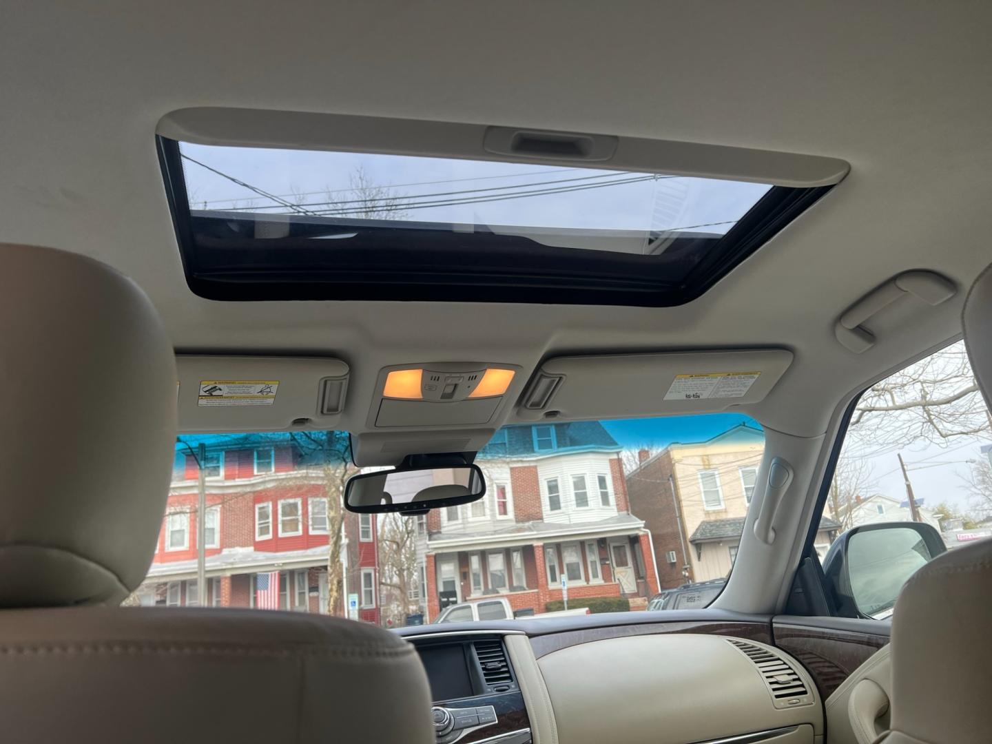 2017 Infiniti QX80 Limited 4WD (JN8AZ2NE1H9) with an 5.6L V8 DOHC 32V engine, 7A transmission, located at 1018 Brunswick Ave, Trenton, NJ, 08638, (609) 989-0900, 40.240086, -74.748085 - Wow! This Infiniti is Absolutely Perfect and Beautiful in every possible way!! Vehicle was $72,000 brand new and it still looks brand new for $17K! An absolute "no brainer purchase" for this amazing SUV if you are seeking the Right Vehicle for your family!! - Photo#10